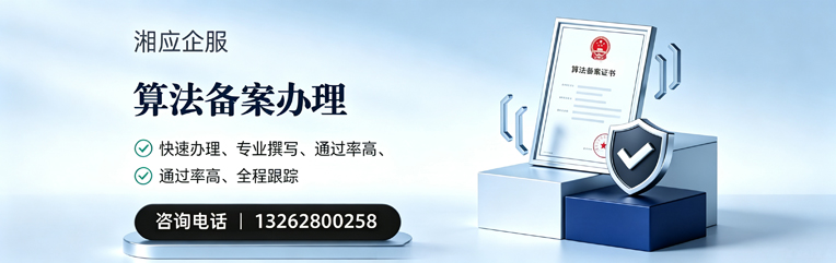 保定算法备案申报服务