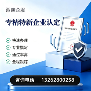 保定专精特新企业申报服务