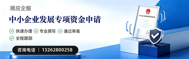 保定中小企业发展专项资金申报服务