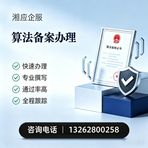 保定算法备案申报服务