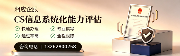 保定CS信息系统化能力评估申报服务